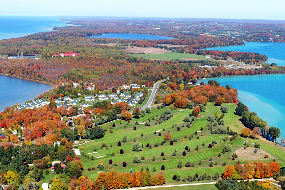 Counties » Antrim » Elk Rapids Golf Course SN Anderson Aerial Photography