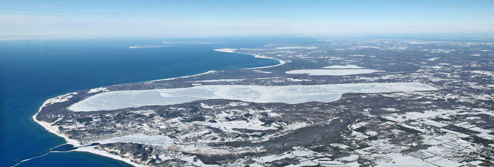 Crystal Lake Winter Panoramamic