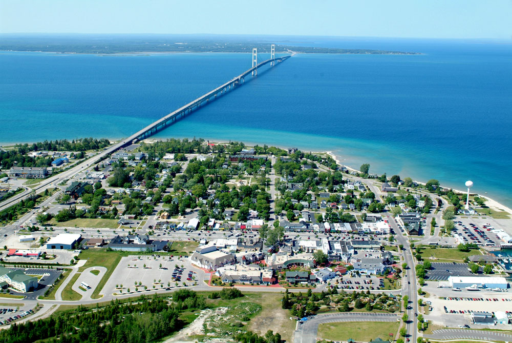 Mackinaw City & Bridge S-N #2