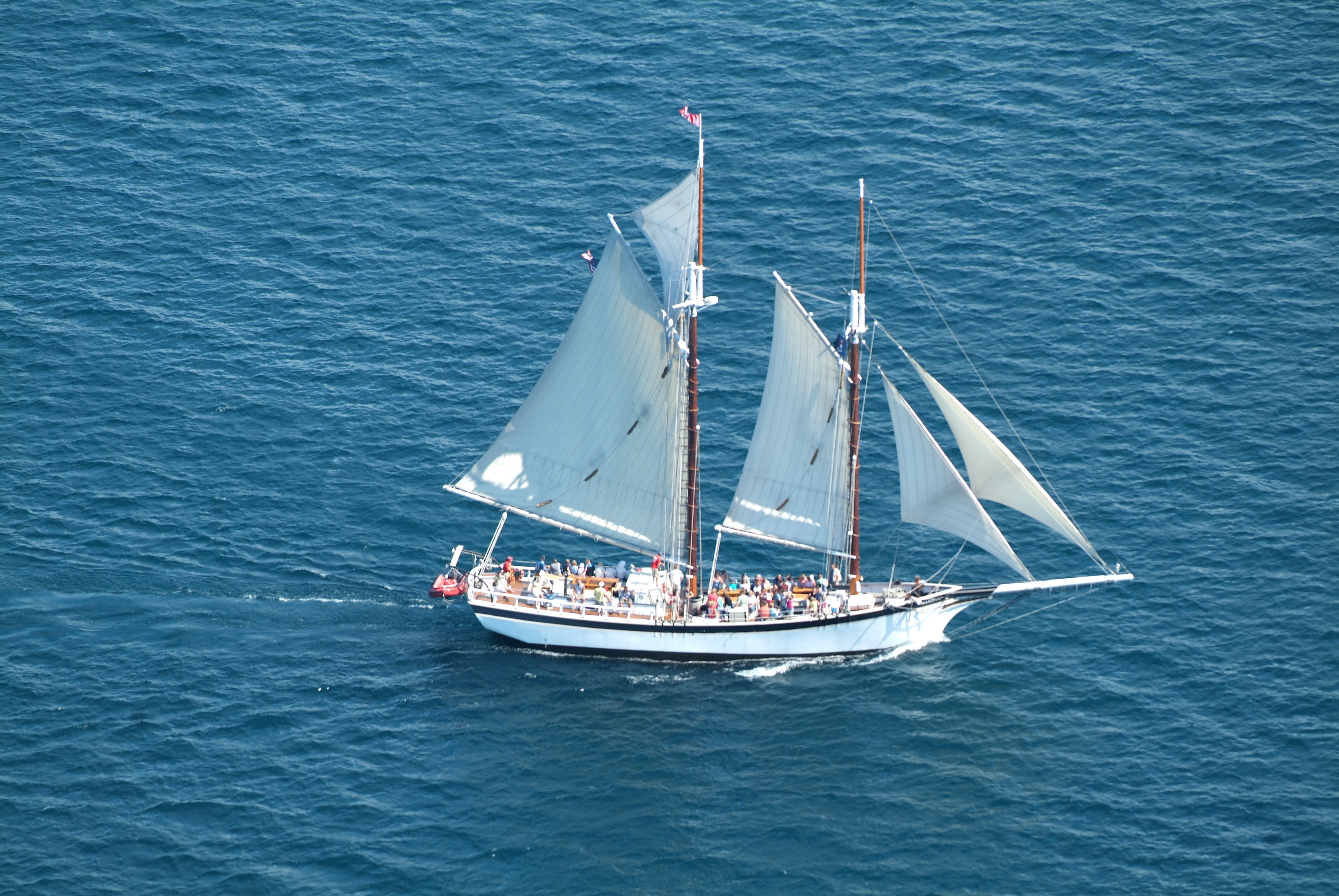 Schooner Manitou In Grand Traverse Bay