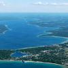 Lake Charlevoix Panoramic W-E