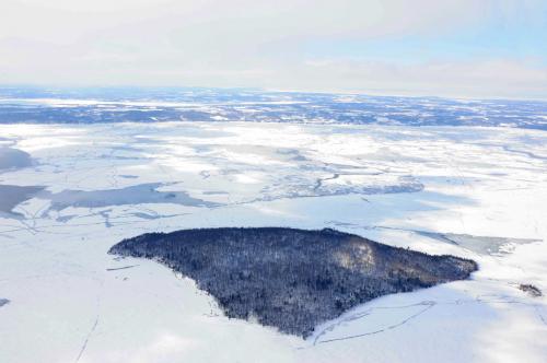 John Power Island with Ice 2014