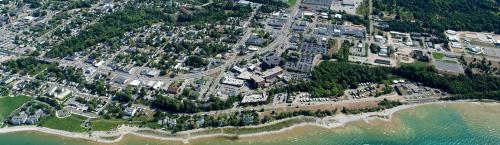 Petoskey Waterfront Panoramic N-S