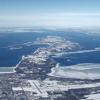 Grand Traverse Bays Winter Panoramic