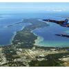 Blue Angels over Grand Traverse Bay Panoramic N-S