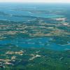 Long Lake Fall Panoramic W-E