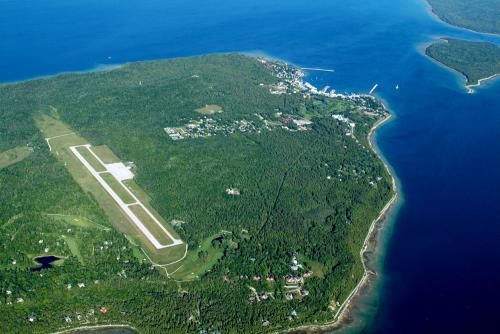 Mackinaw Island Airport W-E