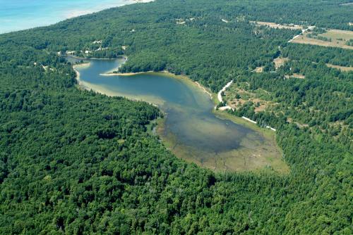 Barney Lake on Beaver Island