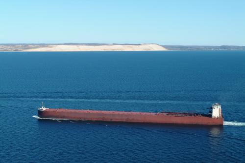 Burns Harbor off Sleeping Bear Dunes