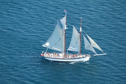 Schooner Manitou In Grand Traverse Bay
