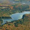 Barney Lake on Beaver Island Fall