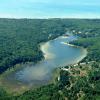 Barney Lake on Beaver Island E-W