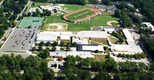 Traverse City Central High School Summer Panoramic W-E